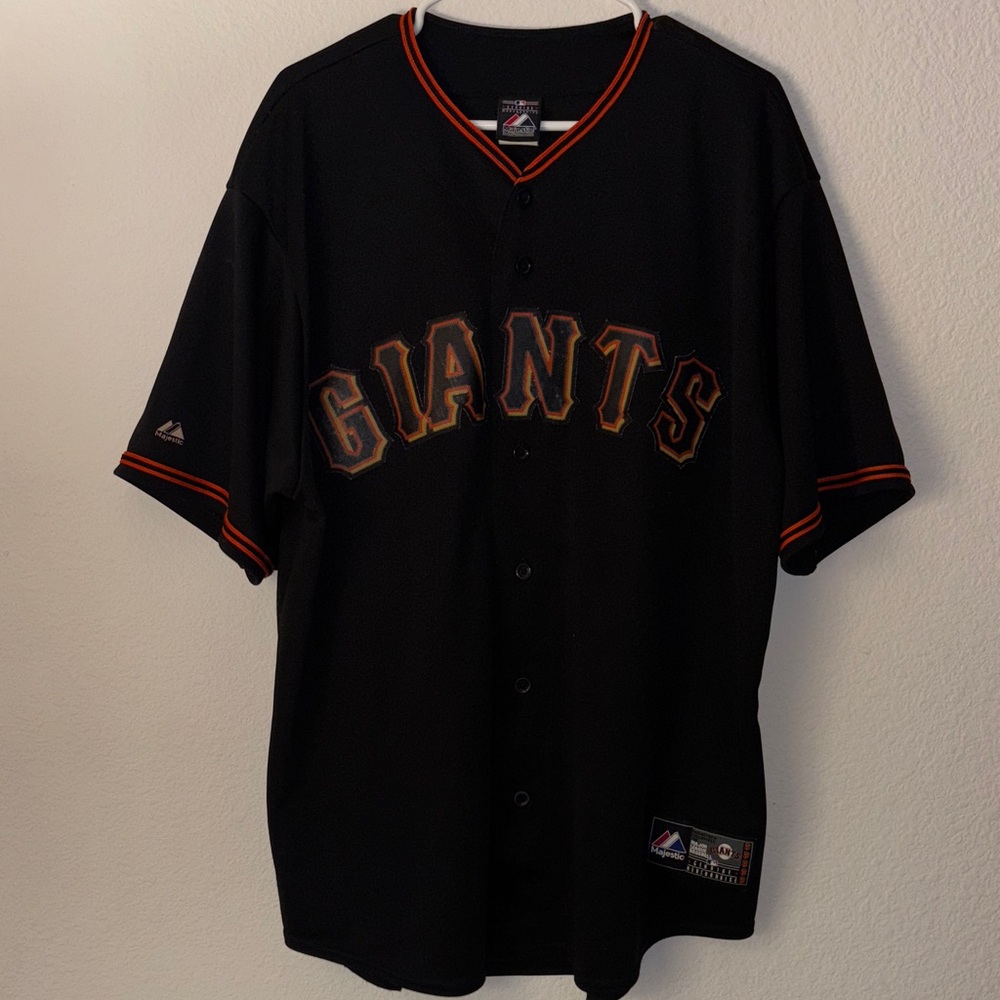 (Vintage) Majestic San Francisco Giants Black Baseball Jersey